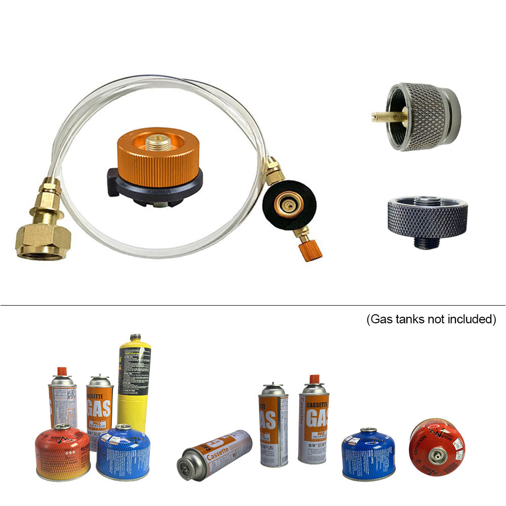 Camping Cooking Gazebo - Outdoor Gas Stove Gas Refill Adapter