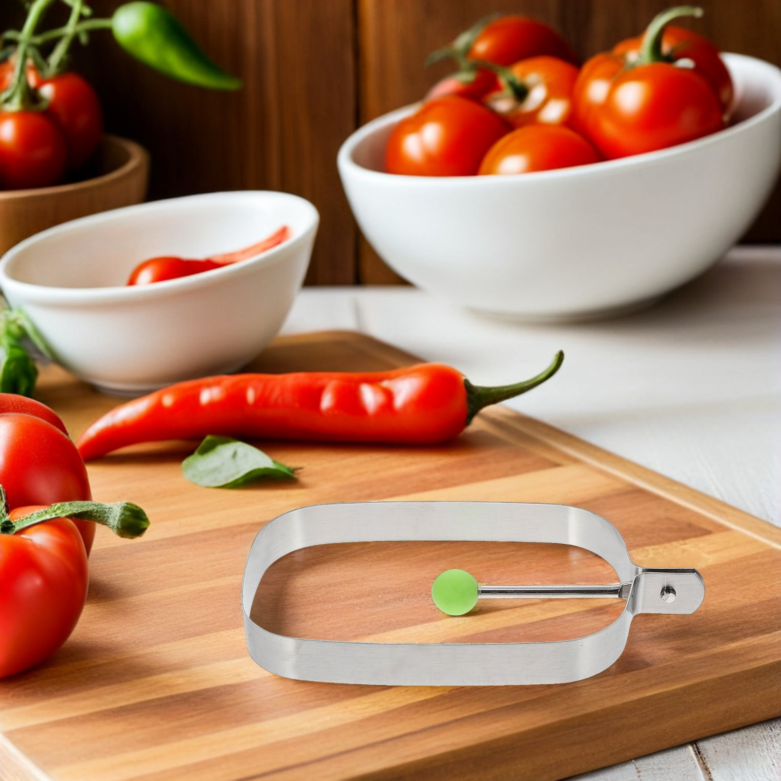 4Pcs Egg Ring Square Stainless - Camping Cooking Ring 评论和价格