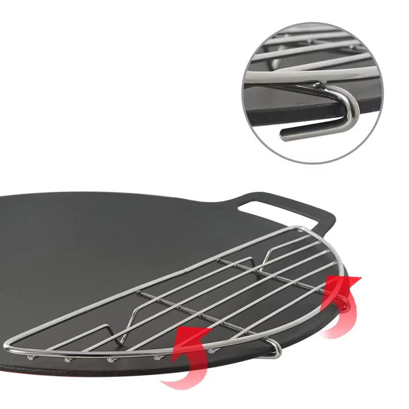 Outdoor Barbecue Net Steam Rac - Camping Cooking Griddle 评论和价格