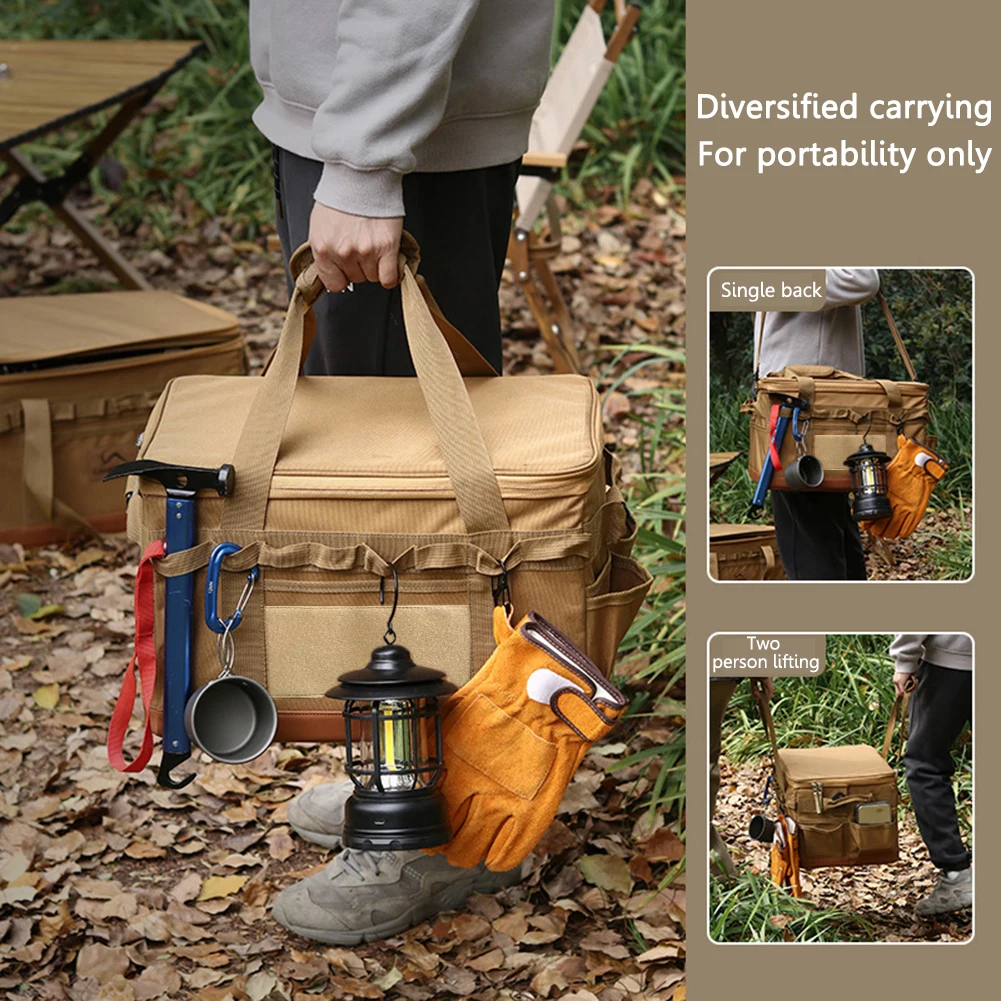 30L Camping Storage Case Campi - Camping Cooking Utensil Organizer 评论和价格