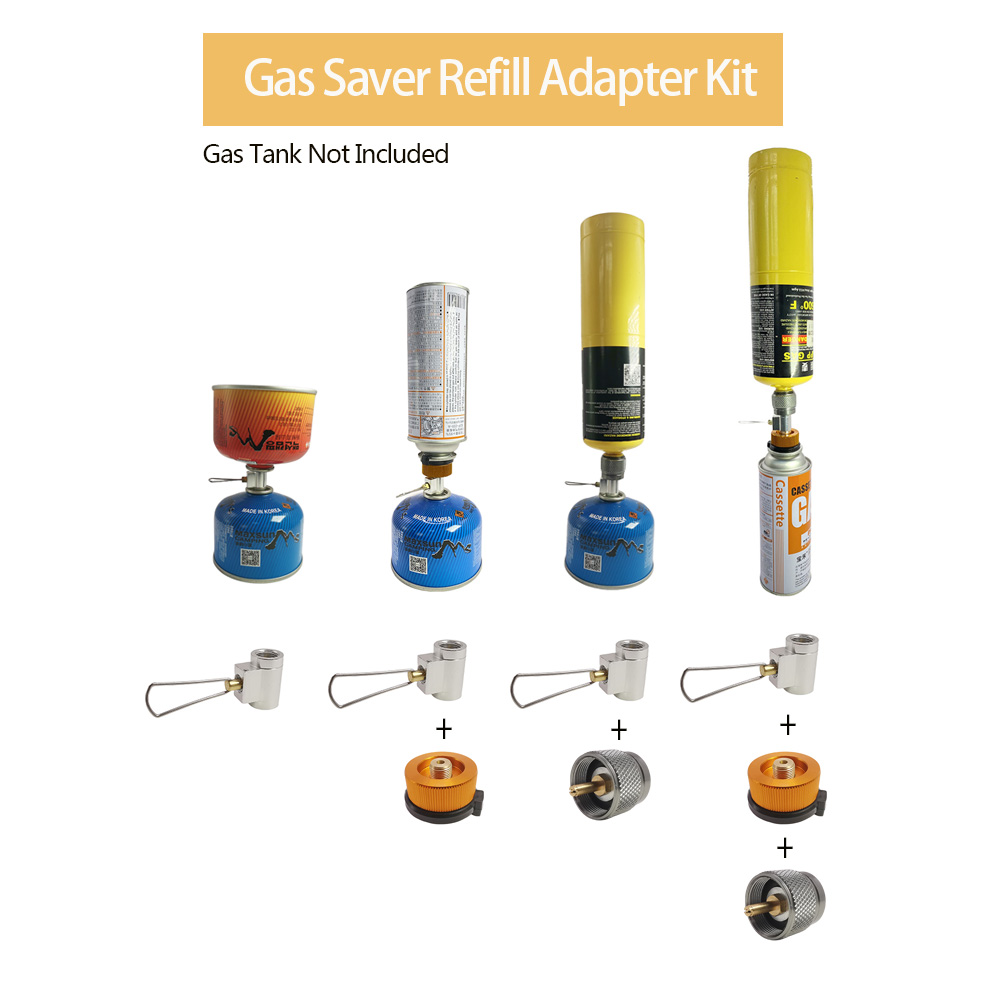 3pcs/set Camping Stove Adapter - Camping Cooking Propane 评论和价格