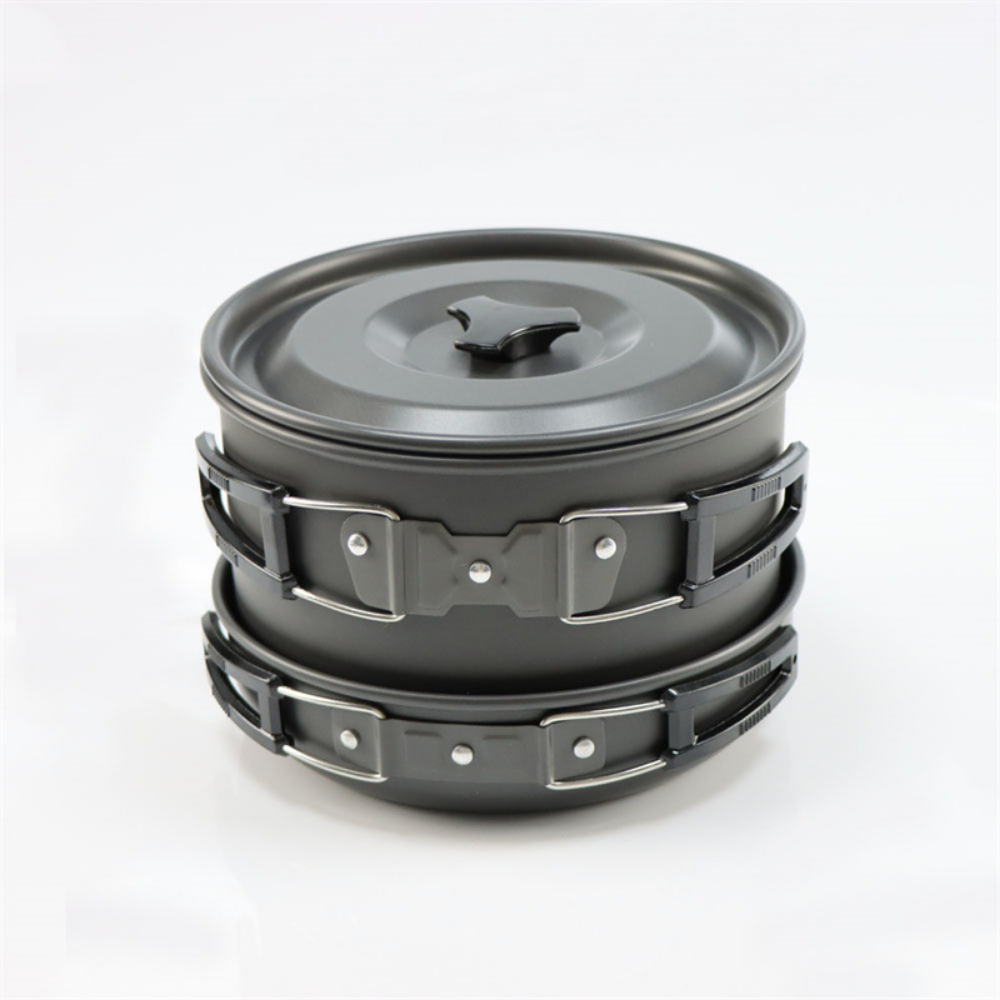 Lightweight Aluminum Alloy Out - Camping Cooking Pot Large 评论和价格