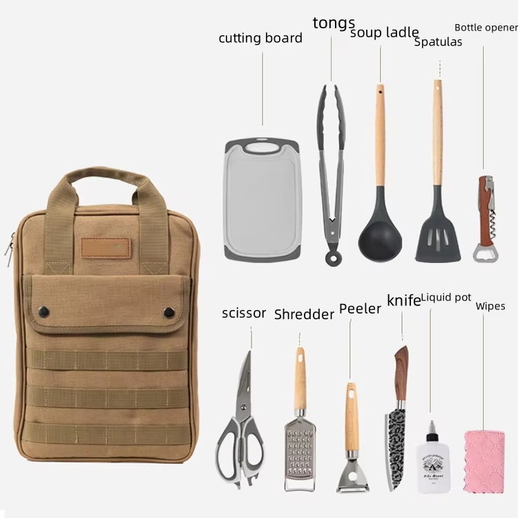 Camping Cooking Utensils Acces - Camping Cooking Utensil Organizer 评论和价格