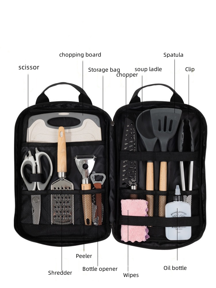 Camping Cooking Utensils Acces - Camping Cooking Utensil Organizer 评论和价格