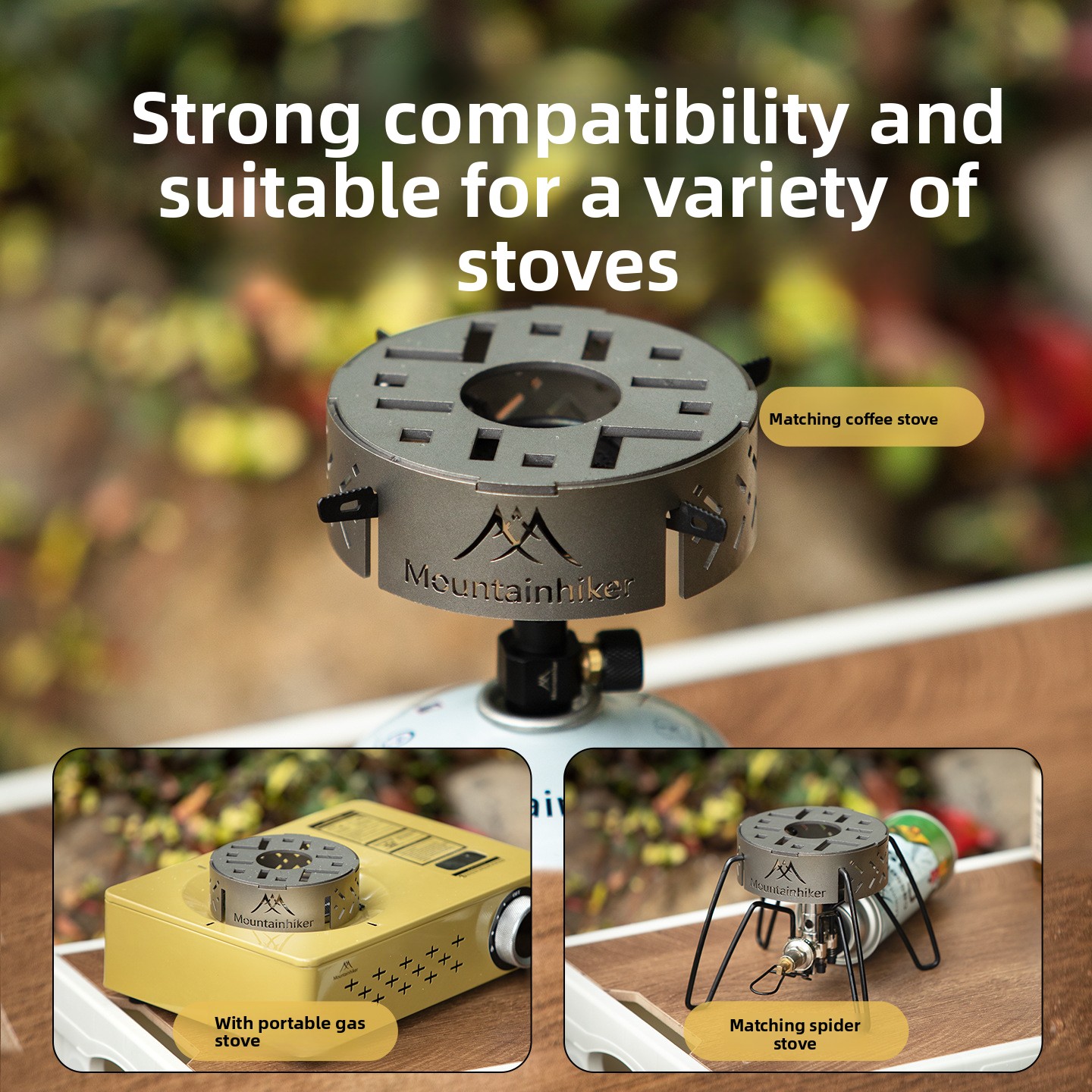 MOUNTAINHIKER Outdoor Windshie - Camping Cooking Ring 评论和价格