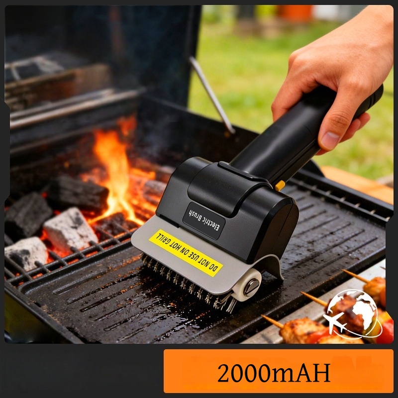 JUSTINLAU Electric Grill Brush - Camping Cooking Griddle 评论和价格