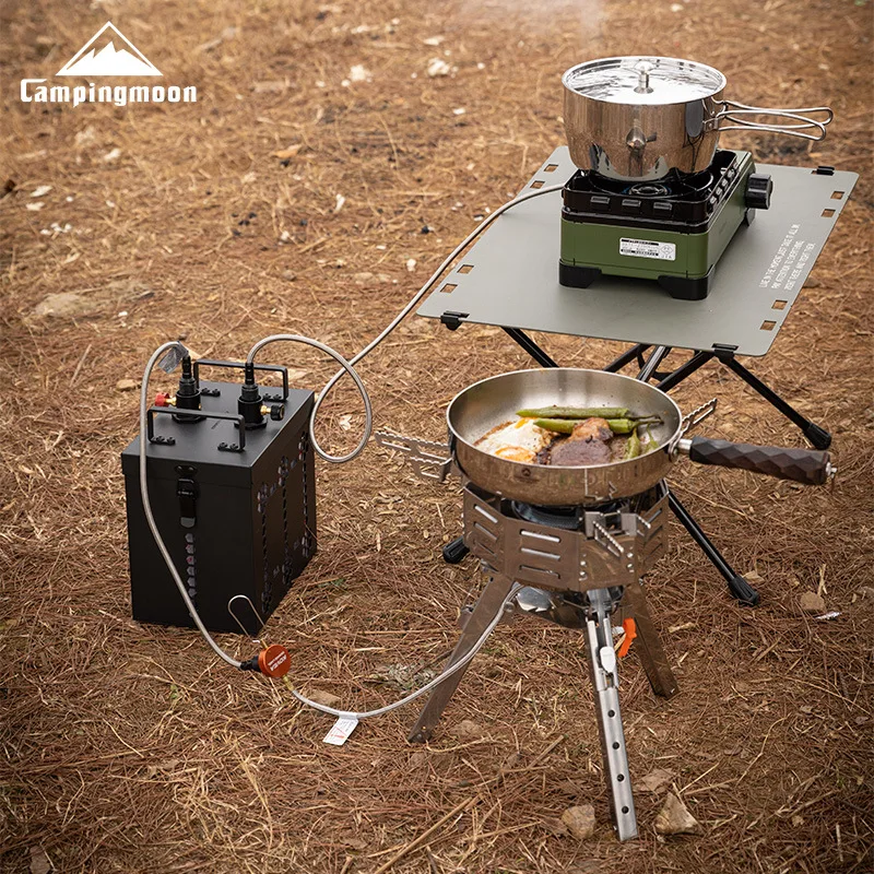 CAMPINGMOON BKZ63 Six Supply T - Camping Cooking Range 评论和价格