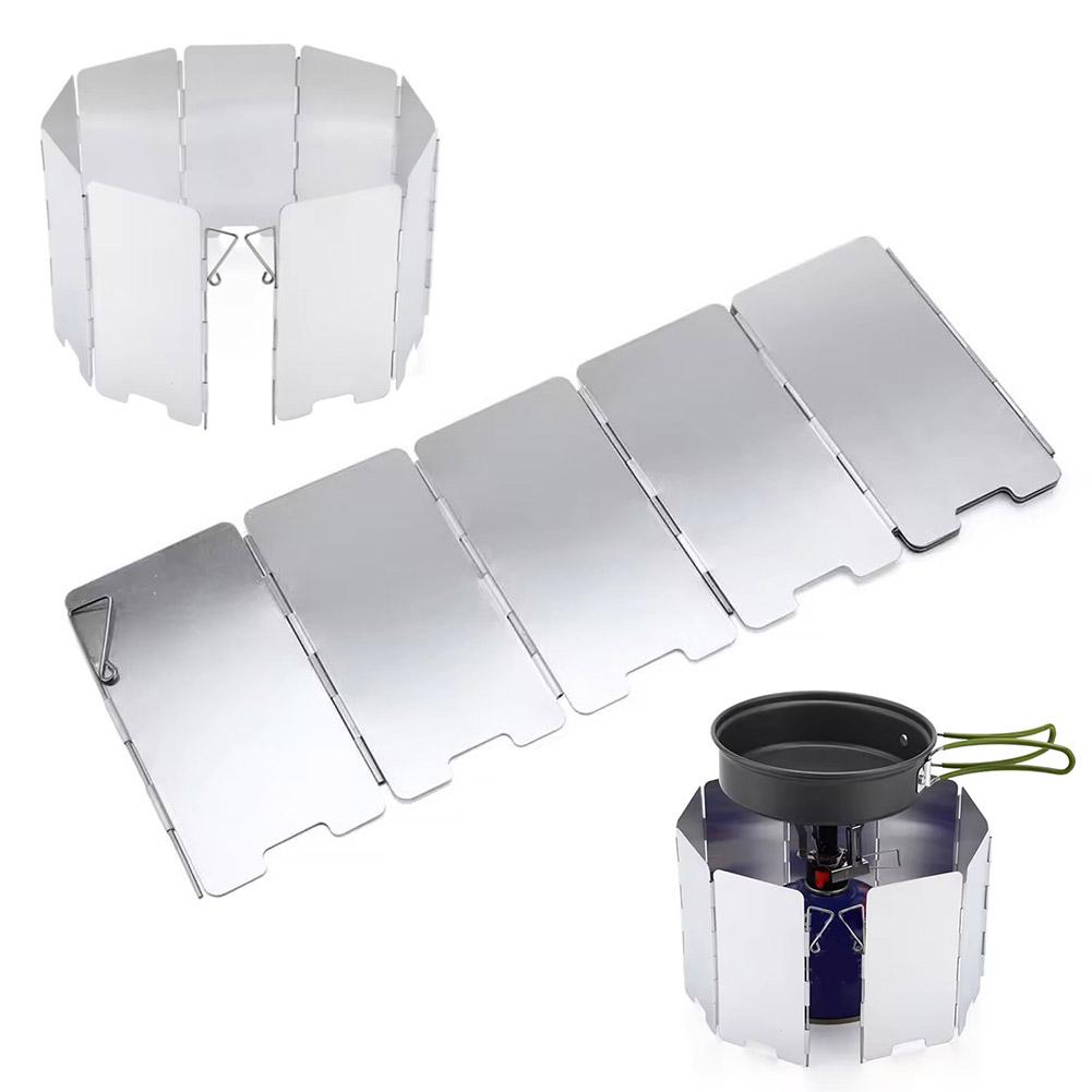 Outdoor Foldable Wind Shield C - Camping Cooking Windscreen 评论和价格