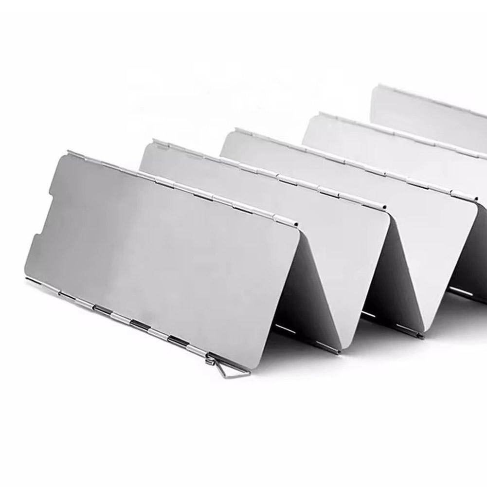 Outdoor Foldable Wind Shield C - Camping Cooking Windscreen 评论和价格