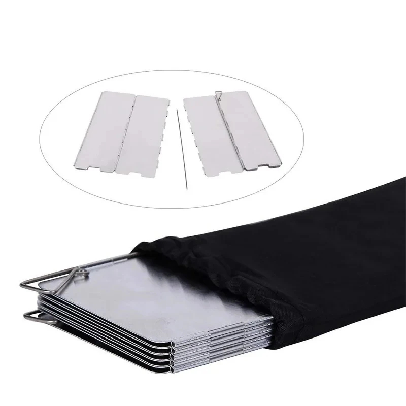 8/10Pcs Tablet‑Type Gas Stove, - Camping Cooking Windscreen 评论和价格