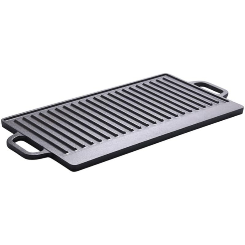 Uncoated Cast Iron Grill Plate - Camping Cooking Range 评论和价格