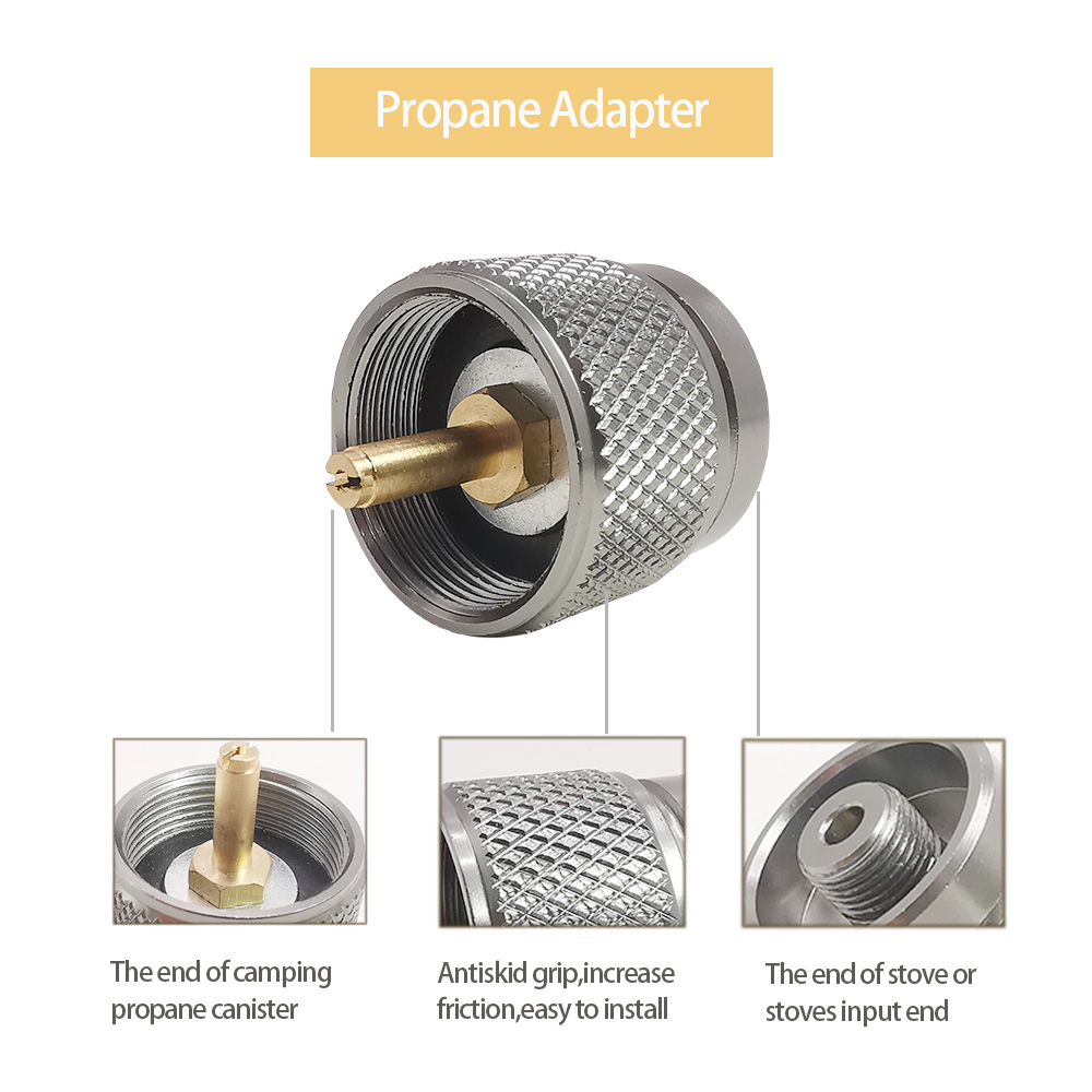 1Pc Camping Stove Adapter Conv - Camping Cooking Propane 评论和价格