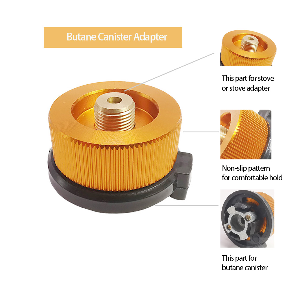 1Pc Camping Stove Adapter Conv - Camping Cooking Propane 评论和价格