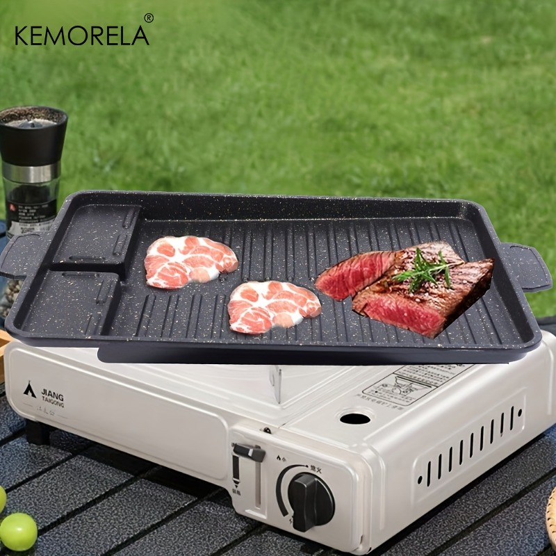 Korean Grill Meat Plate Alumin - Camping Cooking Range 评论和价格