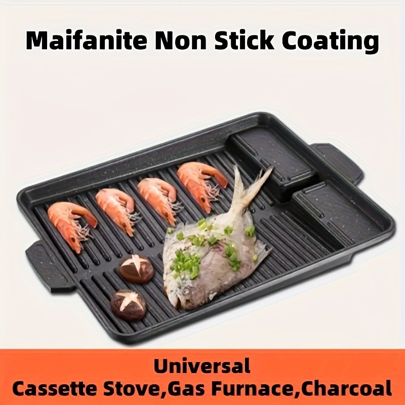Korean Grill Meat Plate Alumin - Camping Cooking Range 评论和价格