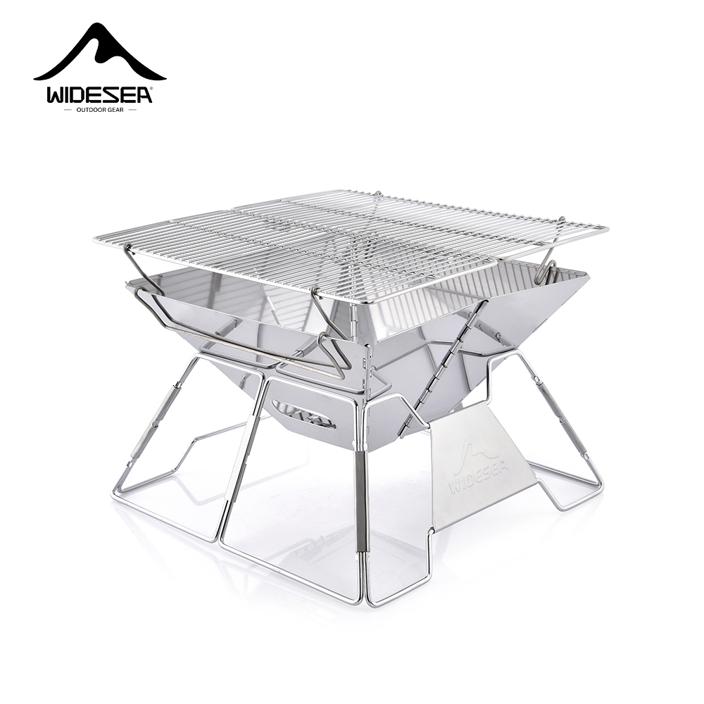 Widesea Windproof Wood-Burning - Camping Cooking Griddle 评论和价格