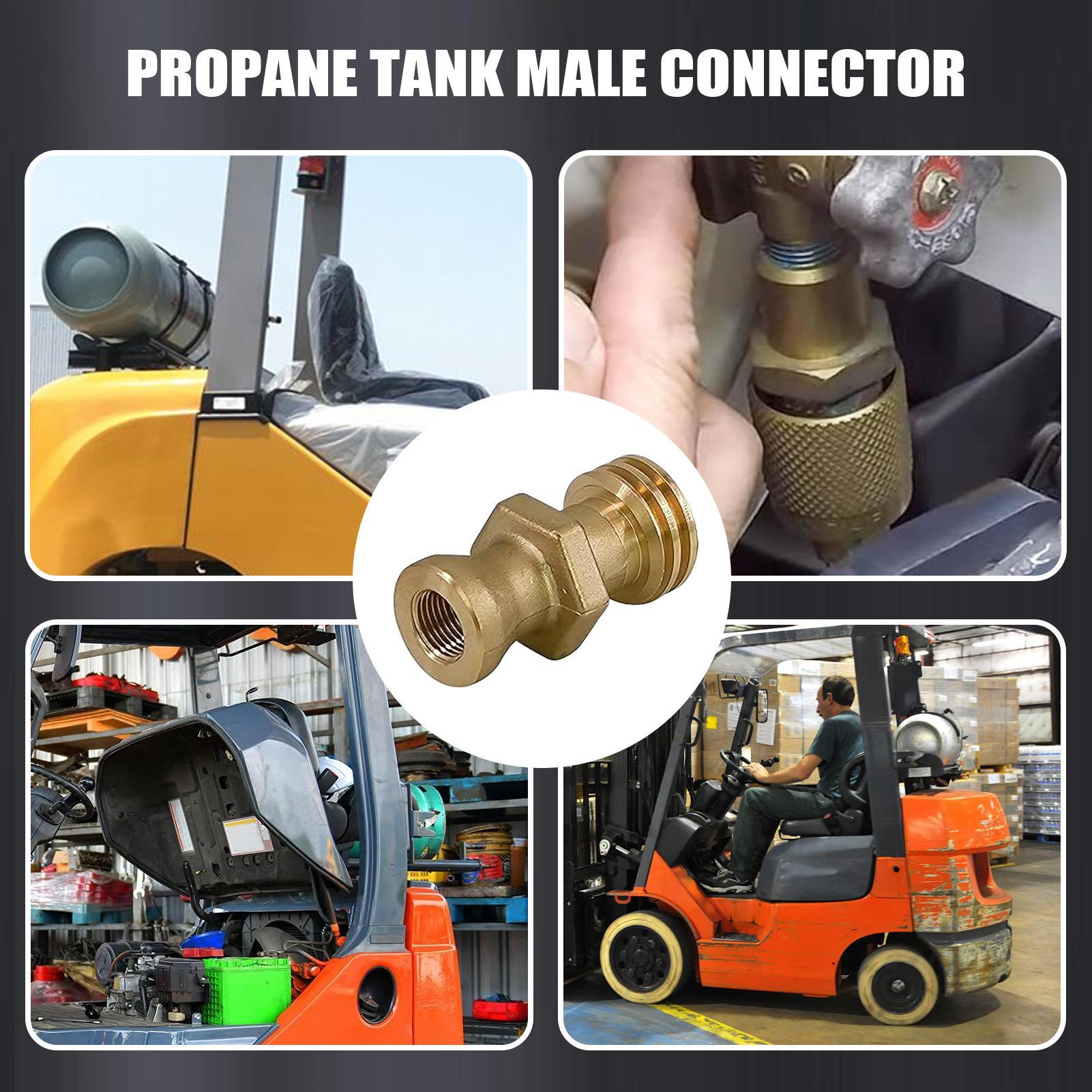 Propane Tank Connector Male Br - Camping Cooking Propane 评论和价格