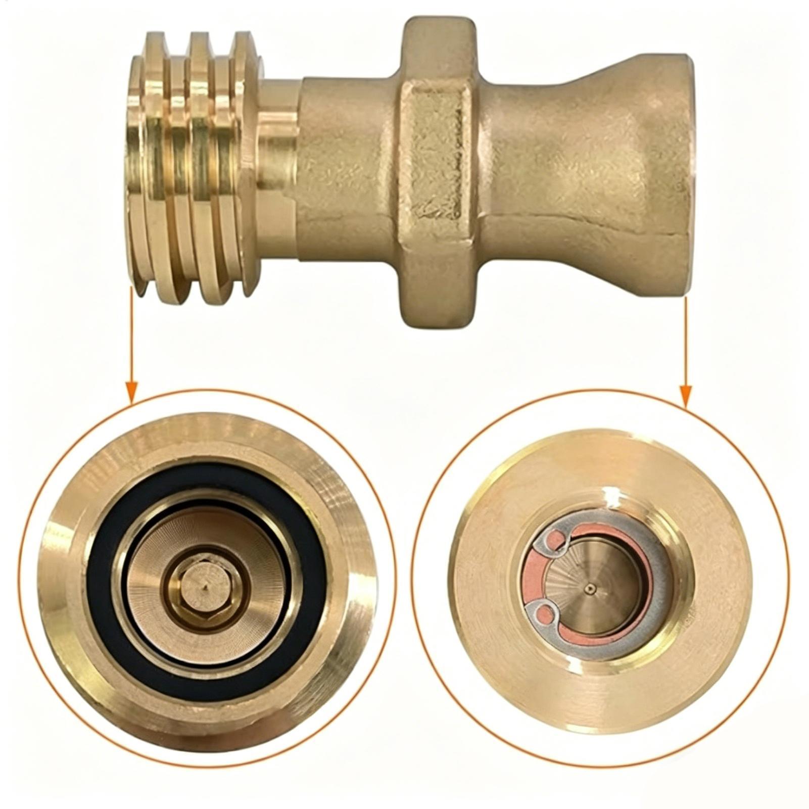 Propane Tank Connector Male Br - Camping Cooking Propane 评论和价格