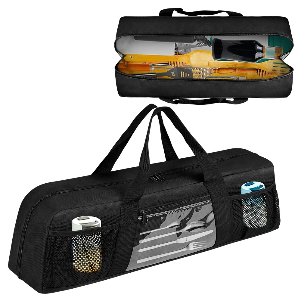 Durable Barbecue Utensils Stor - Camping Cooking Utensil Organizer 评论和价格