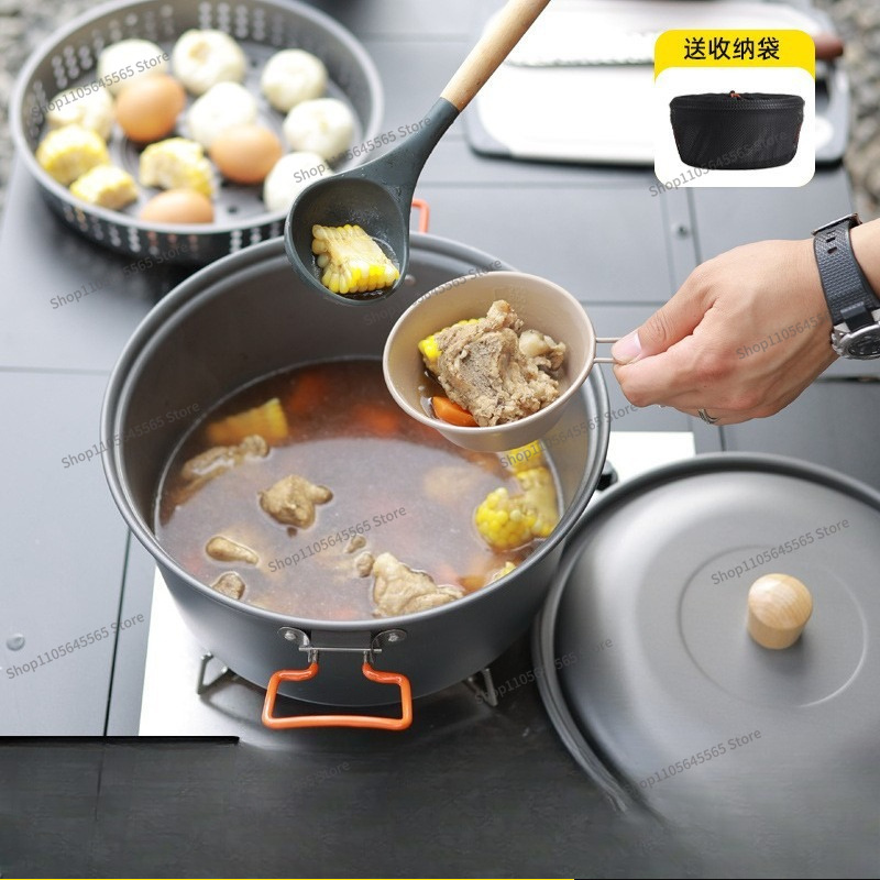 For Outdoor Cooking Pot 7.5L L - Camping Cooking Pot Large 评论和价格