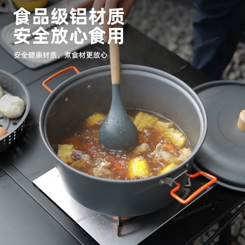 For Outdoor Cooking Pot 7.5L L - Camping Cooking Pot Large 评论和价格