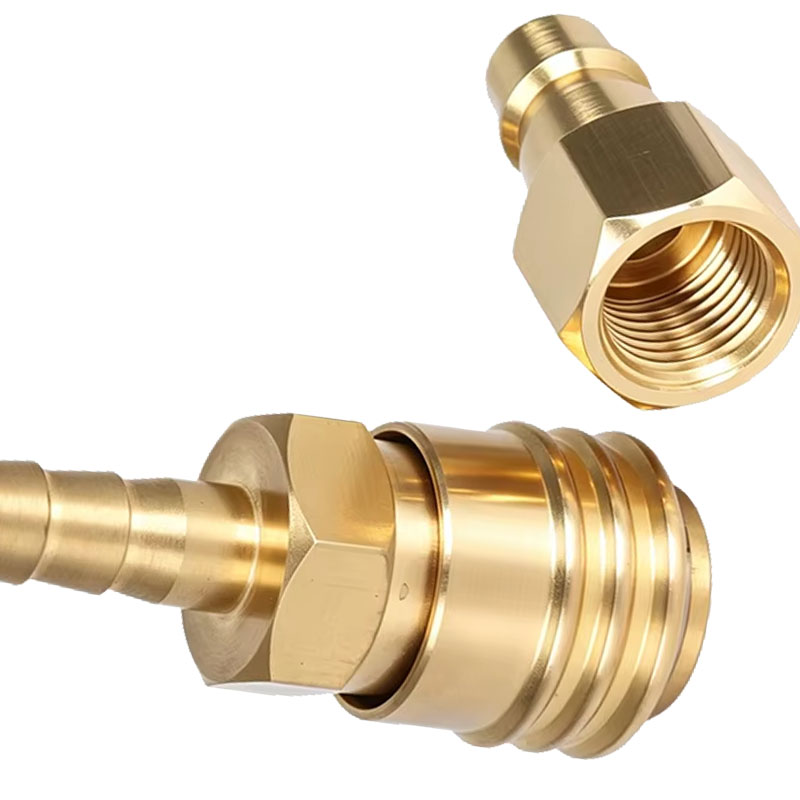 8mm Brass LPG Gas Quick Releas - Camping Cooking Propane 评论和价格