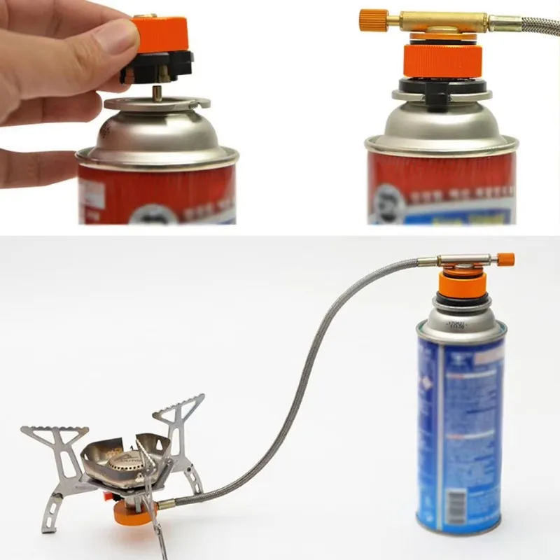 Butane Canister Adapter Outdoo - Camping Cooking Propane 评论和价格
