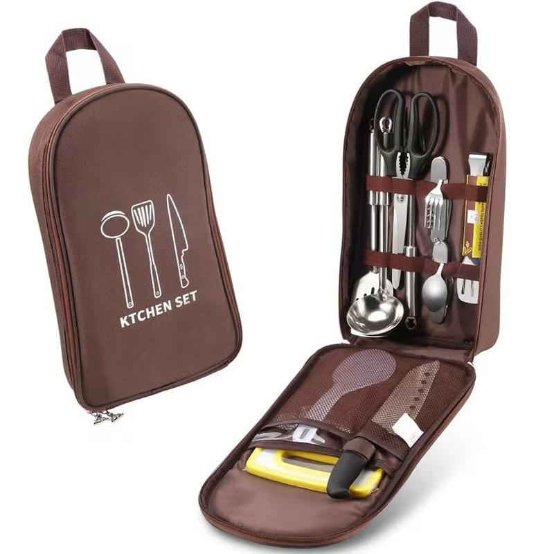 Camping Utensil Organizer Bag  - Camping Cooking Utensil Organizer 评论和价格