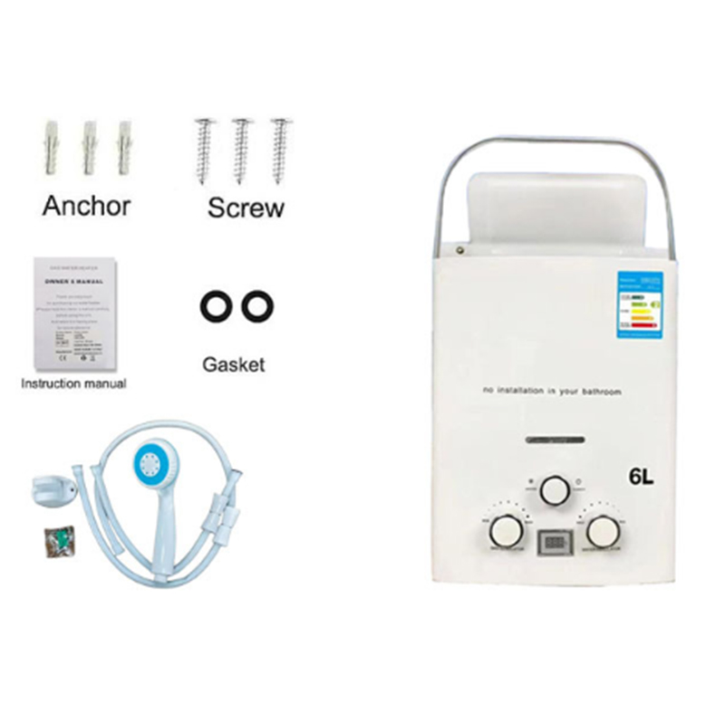 Propane Water Heater 6L Instan - Camping Cooking Propane 评论和价格