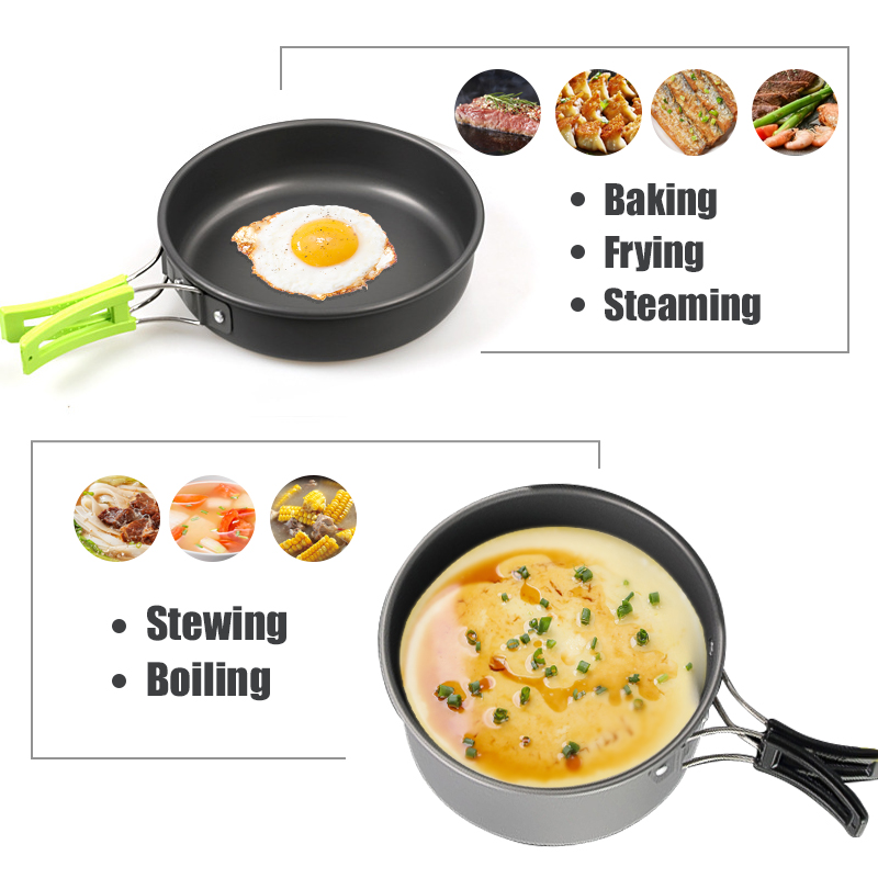 WESTTUNE Camping Cookware Kit  - Camping Cooking Griddle 评论和价格