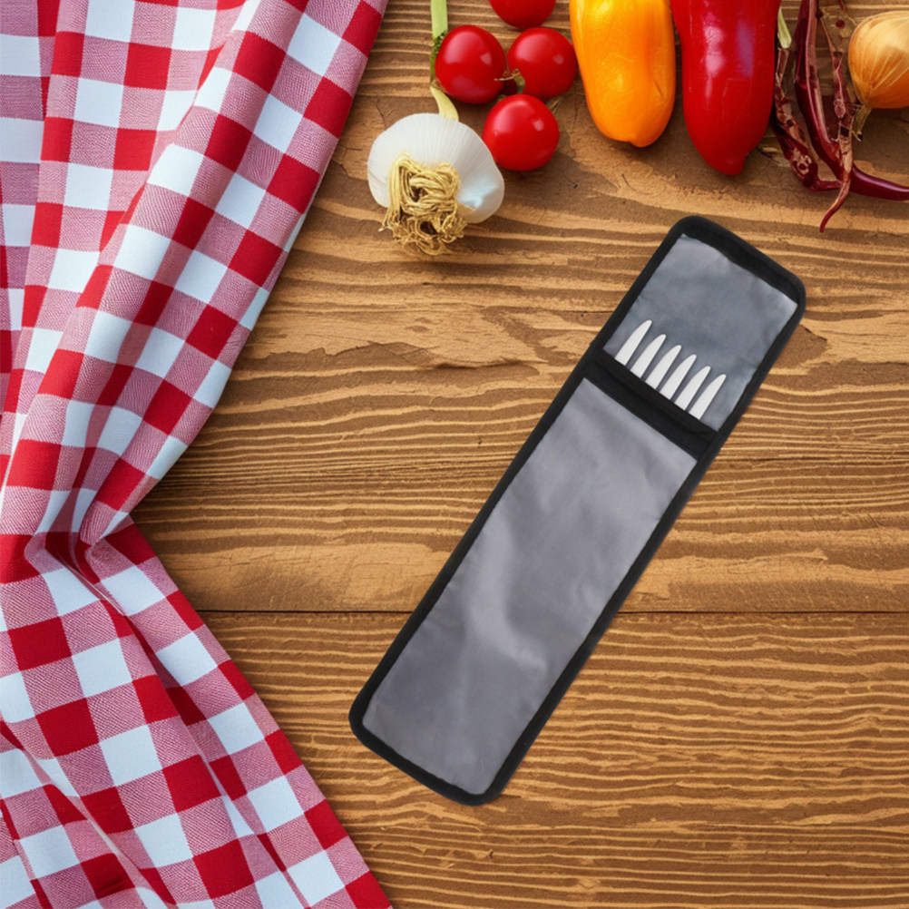 Thickened Oxford Bbq Skewer St - Camping Cooking Utensil Organizer 评论和价格
