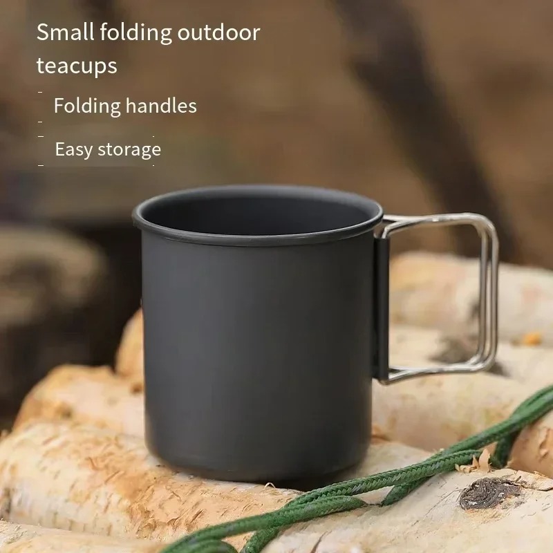 New 300ml Foldable Aluminum Al - Camping Cooking Set Lightweight 评论和价格