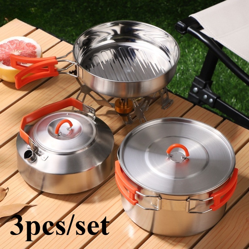 Camping Cookware Set, Lightwei - Camping Cooking Set Lightweight 评论和价格