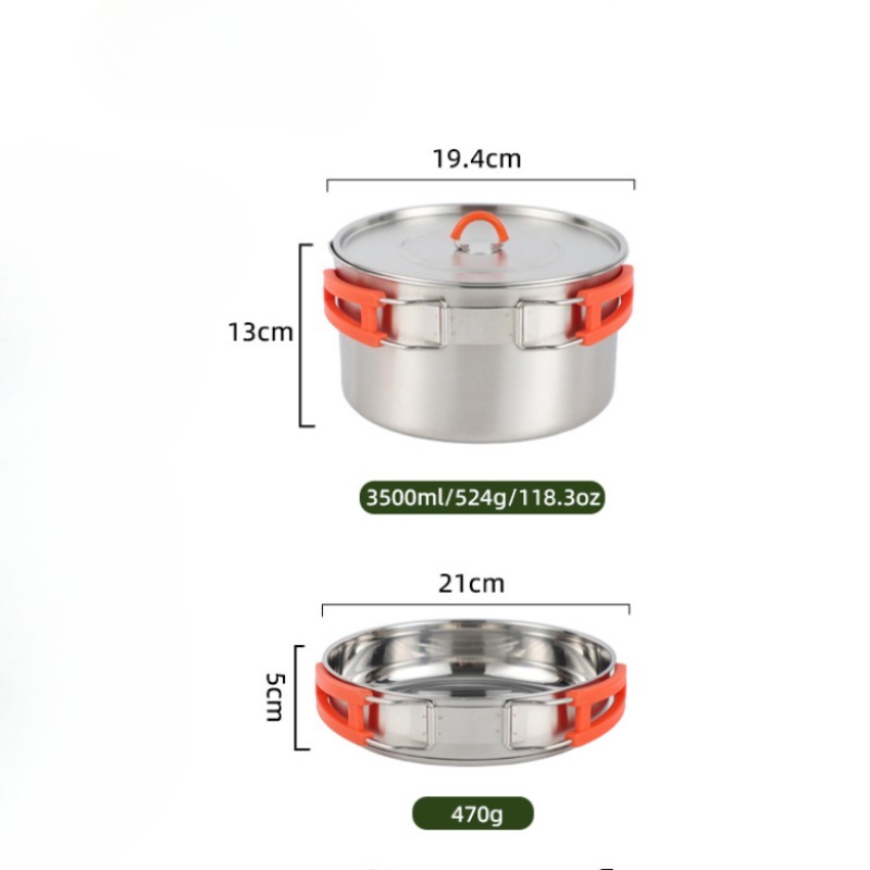 Camping Cookware Set, Lightwei - Camping Cooking Set Lightweight 评论和价格