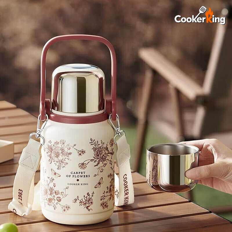 COOKER KING 800ML Handheld The - Camping Cooking Pot Large 评论和价格