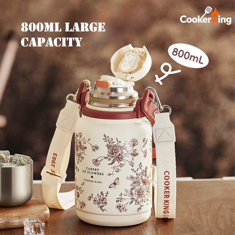 COOKER KING 800ML Handheld The - Camping Cooking Pot Large 评论和价格