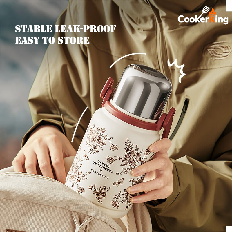 COOKER KING 800ML Handheld The - Camping Cooking Pot Large 评论和价格