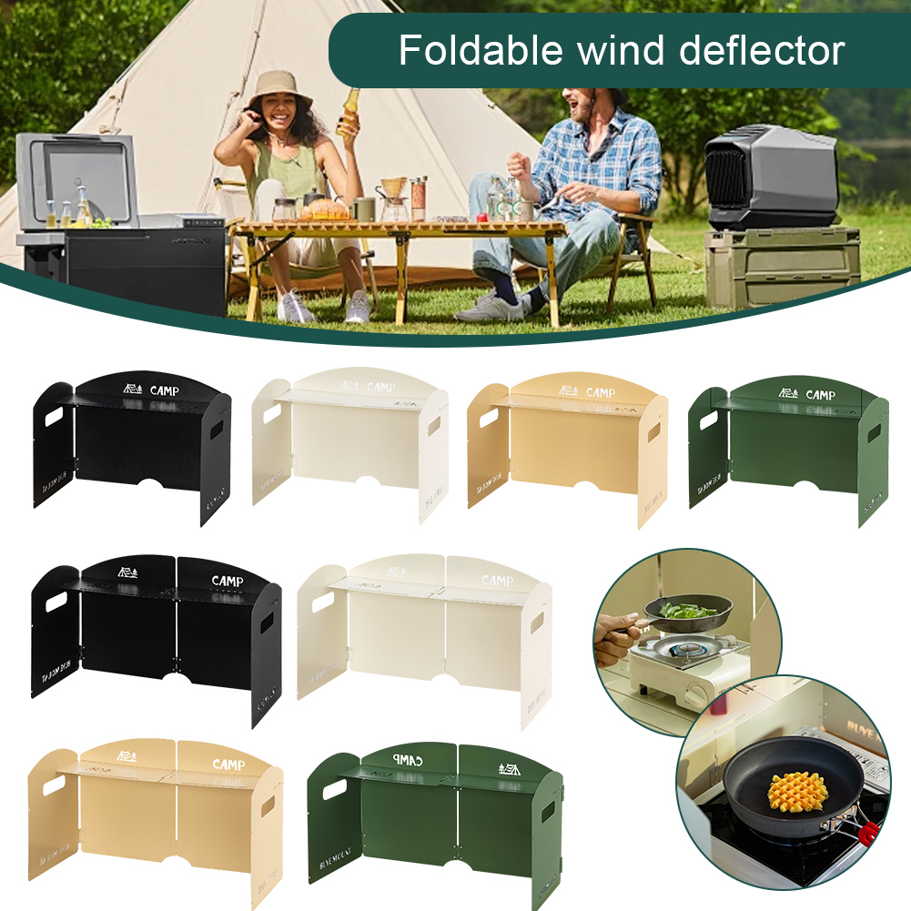 Foldable Gas Stove Windproof S - Camping Cooking Windscreen 评论和价格