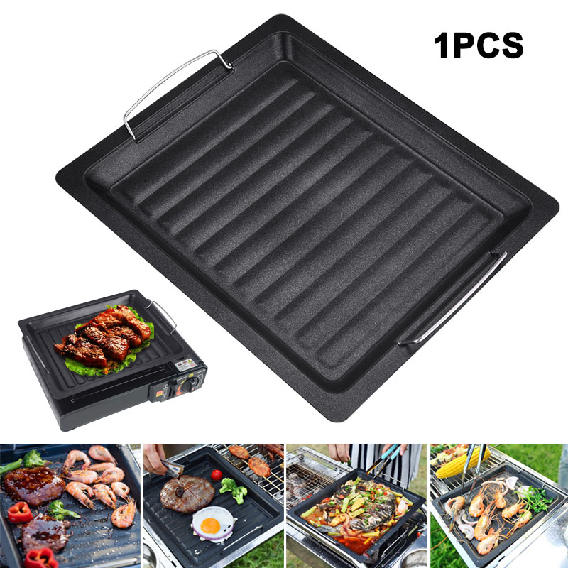 Outdoors Thick Square Grill Pa - Camping Cooking Griddle 评论和价格