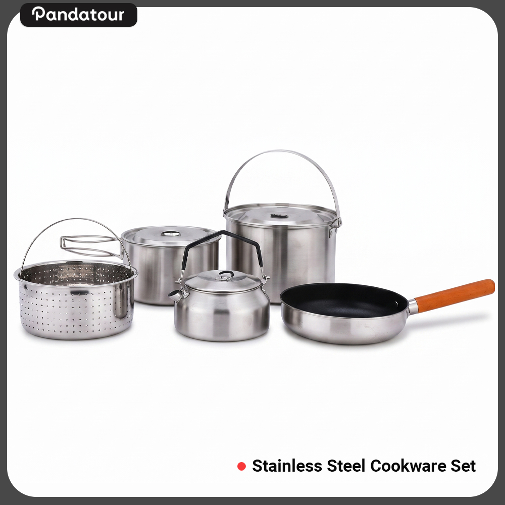 Pandatour Outdoor Camping 5Pie - Camping Cooking Basket 评论和价格