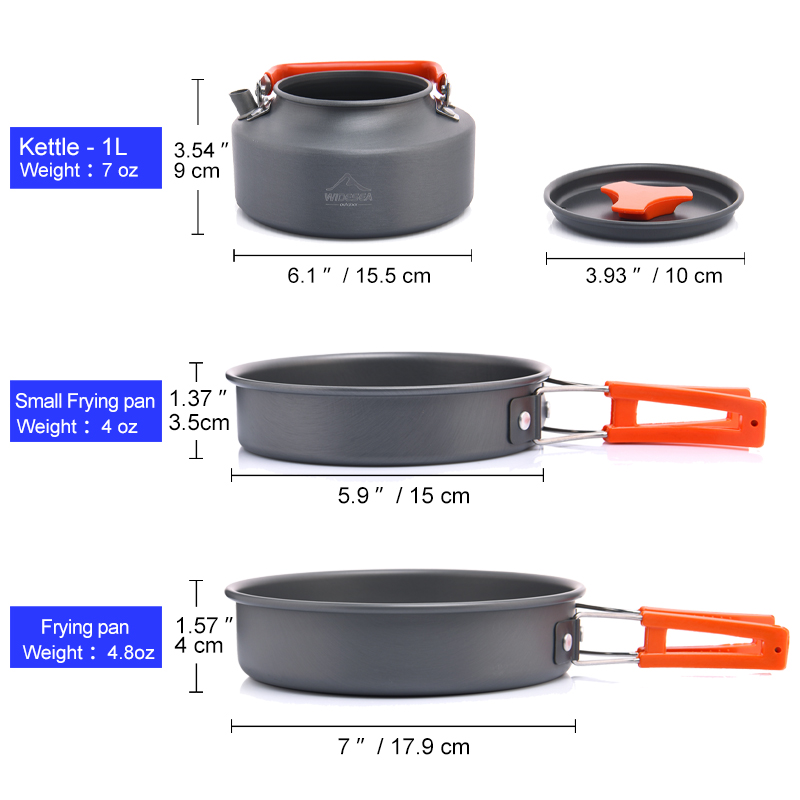 Widesea Camping Outdoor Cookwa - Camping Cooking Utensil Organizer 评论和价格