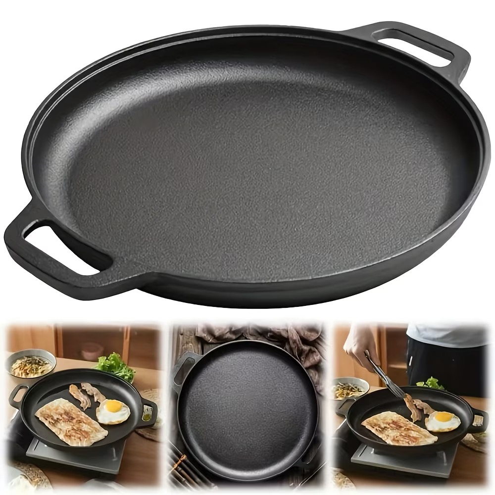 Pre-Seasoned Cast Iron Skillet - Camping Cooking Range 评论和价格