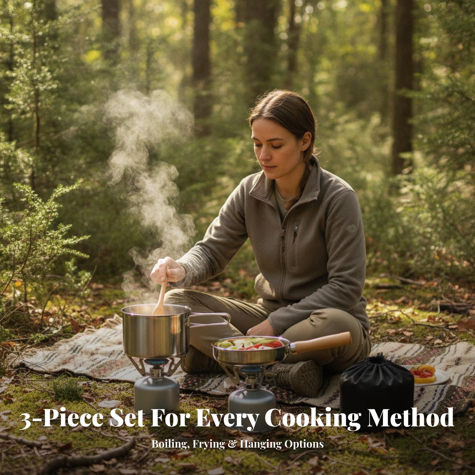Outdoor Cooking Kettle 304 Sta - Camping Cooking Meals 评论和价格