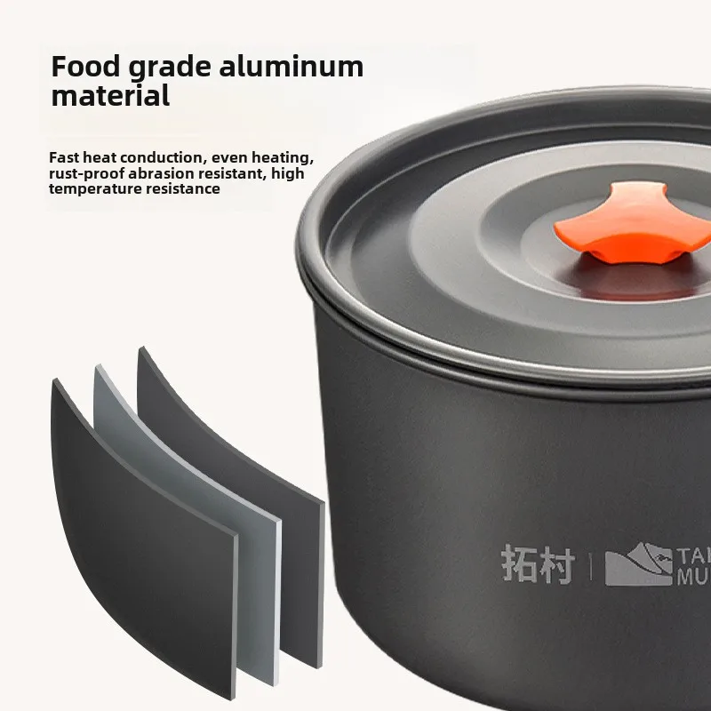 Camping Cookware Set Outdoor C - Camping Cooking Basket 评论和价格