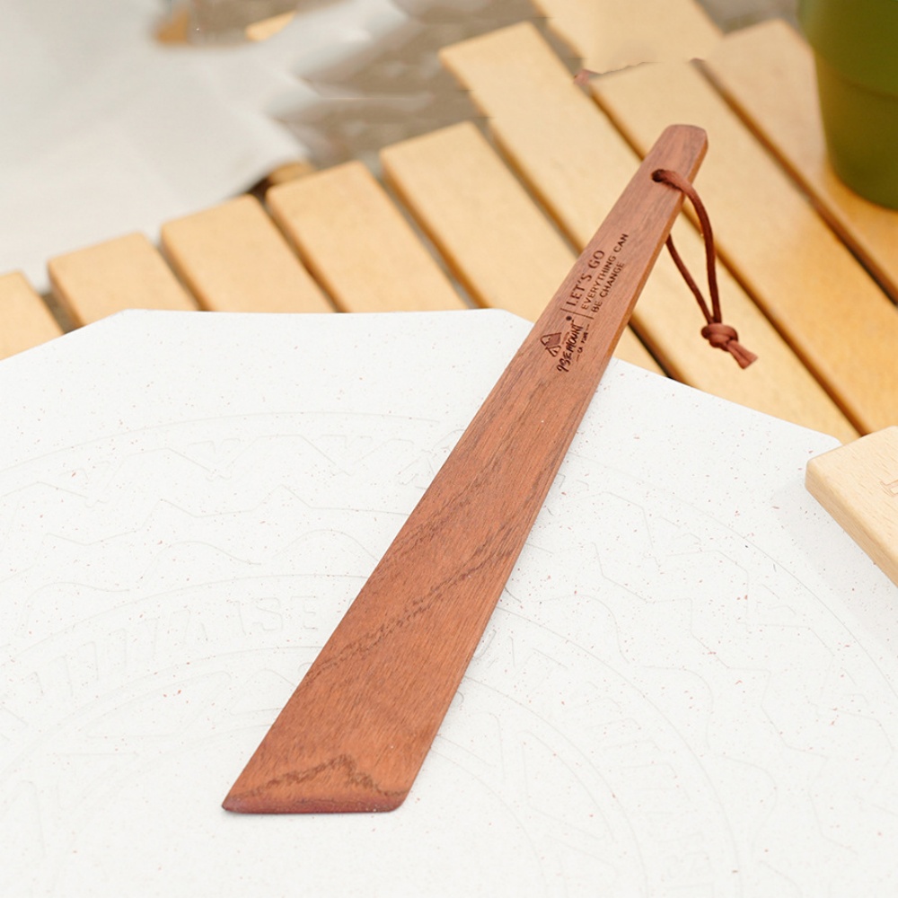Outdoor Camping Wooden Spatula - Camping Cooking Windscreen 评论和价格