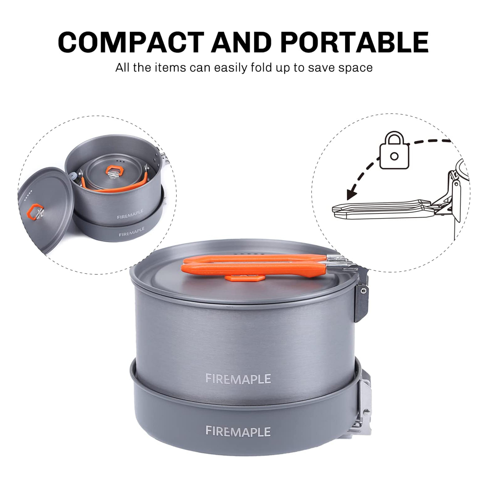 Fire Maple Camping Cookware Ut - Camping Cooking Meals 评论和价格