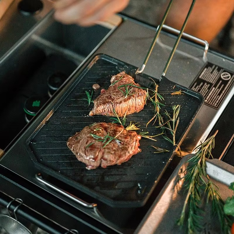 Durable Square Stainless Steel - Camping Cooking Range 评论和价格