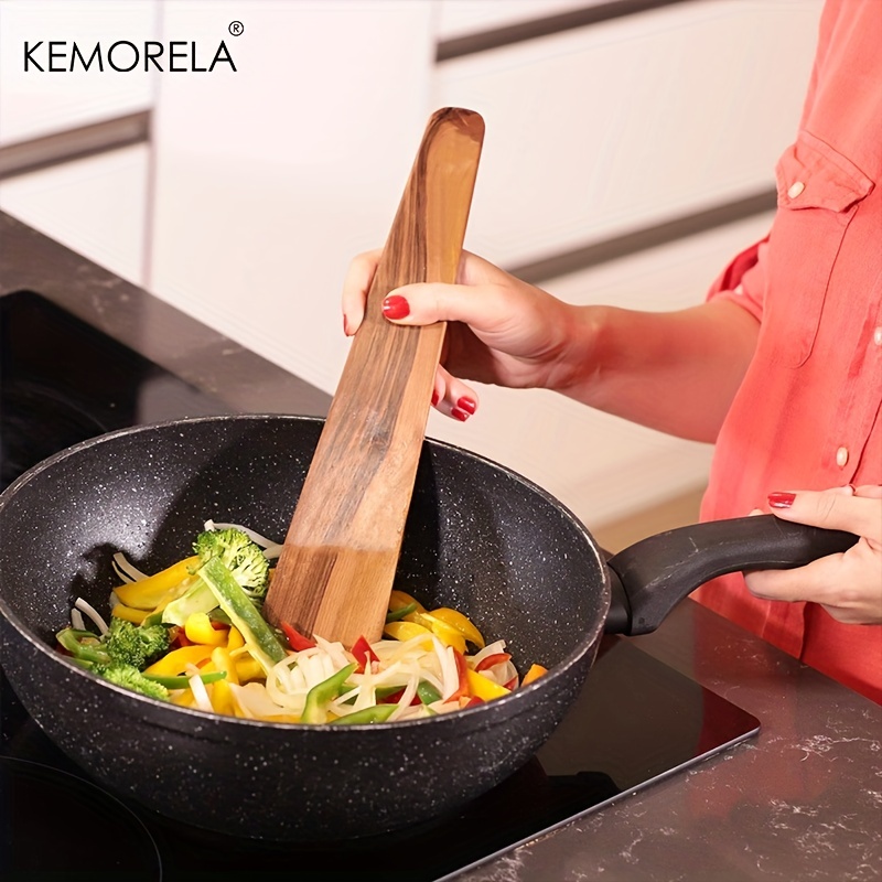 1PCS Teak Wood Tableware Spatu - Camping Cooking Windscreen 评论和价格