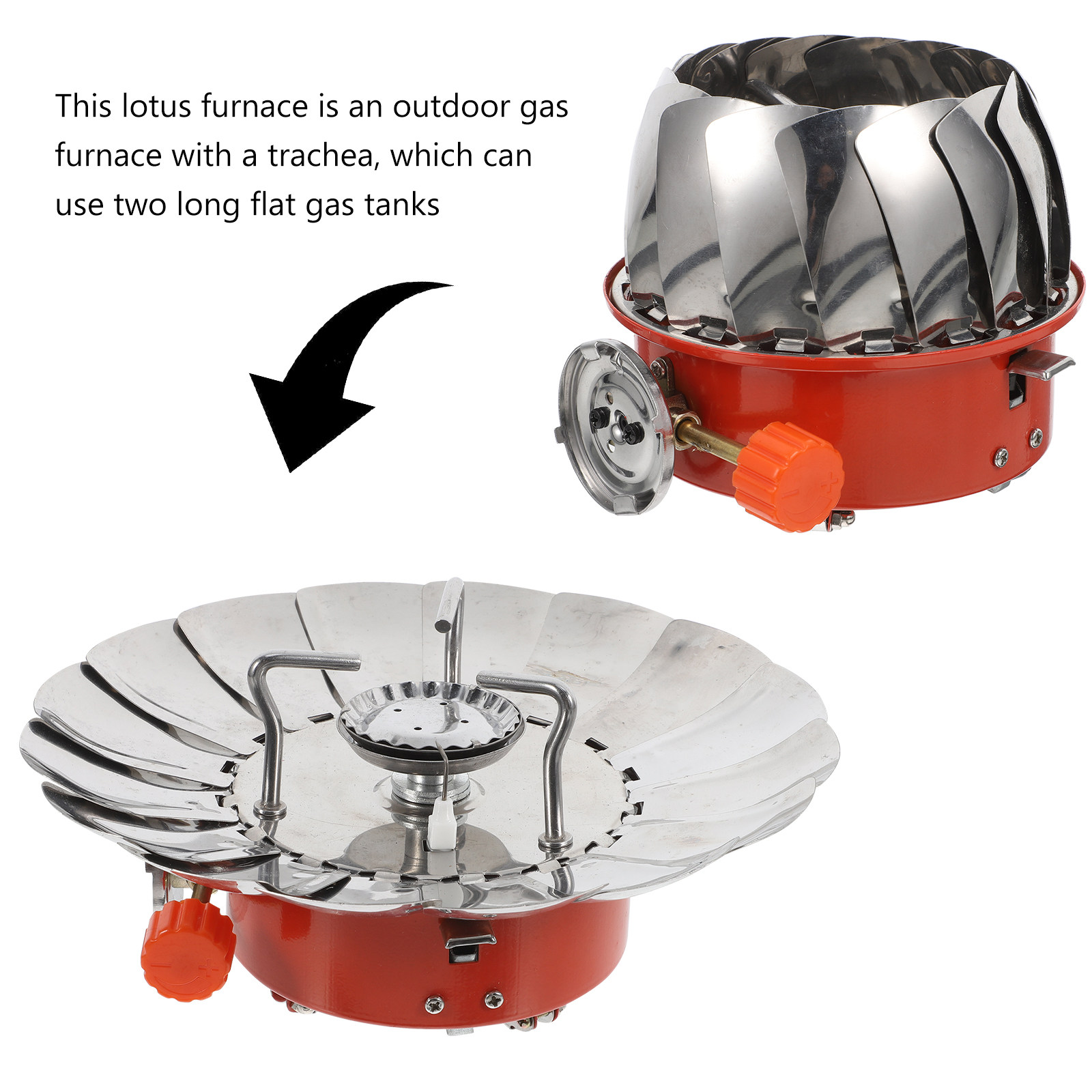 Portable Lotus Mini Furnace Ou - Camping Cooking Range 评论和价格