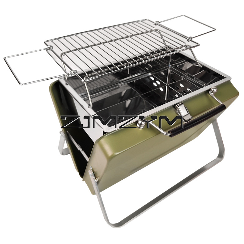 Foldable Barbecue Grill Adjust - Camping Cooking Range 评论和价格